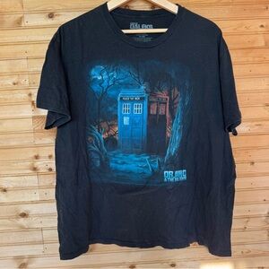 Doctor Who & the Daleks Black Graphic T-Shirt Men’s Size XL